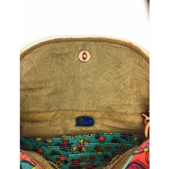 Sakroots Multicolor Floral Print Canvas Mini Purse - Picture 6 of 7